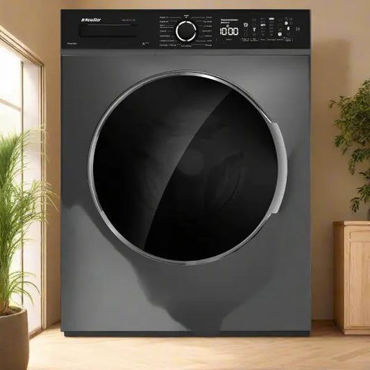 MACHINE A LAVER FRONTALE 10KG NEWSTAR MFA1012CT3DX - DARK INOX NEWSTAR