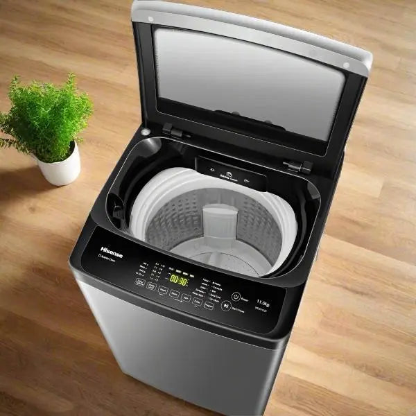 MACHINE A LAVER TOP 11 KG HISENSE WTJA1112T 11kg - SILVER HISENSE