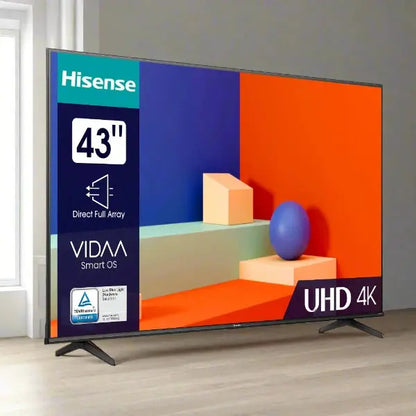 TV LED  HISENSE 43" SMART ULTRA HD 4K43A6K - 2 ANS GARANTIE HISENSE