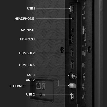 TV LED  HISENSE 43" SMART ULTRA HD 4K43A6K - 2 ANS GARANTIE HISENSE