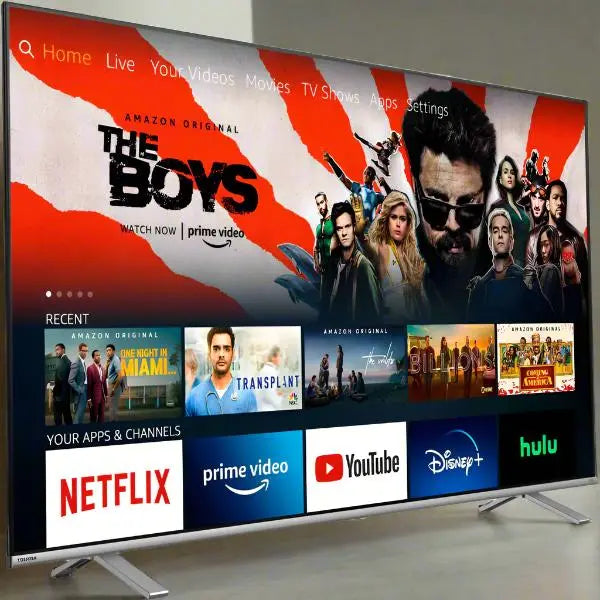 TV LED VIDAA TOSHIBA 55" SMART ULTRA HD 4K 55C350 - 3 ANS GARANTIE TOSHIBA