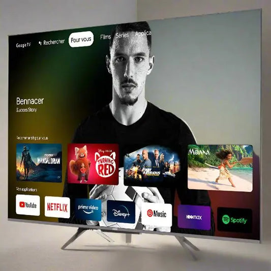 TV LED 58" IRIS SMART GOOGLE TV ULTRA HD 4K 58G5010 - 2 ANS DE GARANTIE IRIS