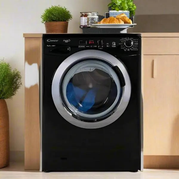 MACHINE A LAVER FRONTALE 9KG GVS169DC3B-80 - NOIR CANDY