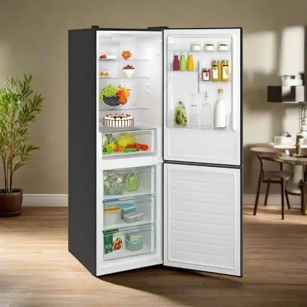 REFRIGERATEUR COMBINE CANDY CCE3T618FB 342 LITRES NOFROST - NOIR CANDY