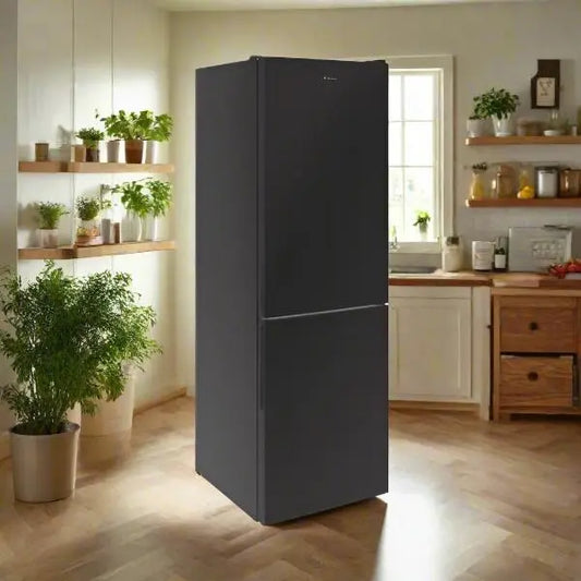 REFRIGERATEUR COMBINE CANDY CCE3T618FB 342 LITRES NOFROST - NOIR CANDY