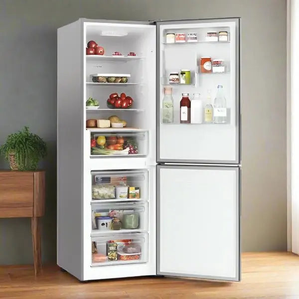 REFRIGERATEUR COMBINE CANDY CCE3T618FSD 346 LITRES NOFROST - SILVER CANDY