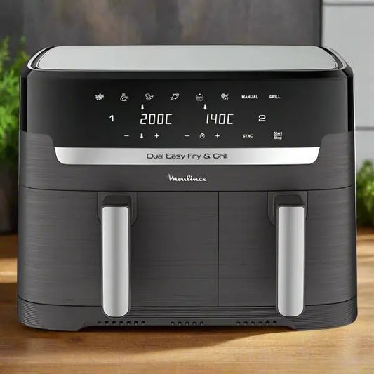FRITEUSE SANS HUILE EASY FRY & GRILL 8.3 LITRES MOULINEX  - NOIR MOULINEX