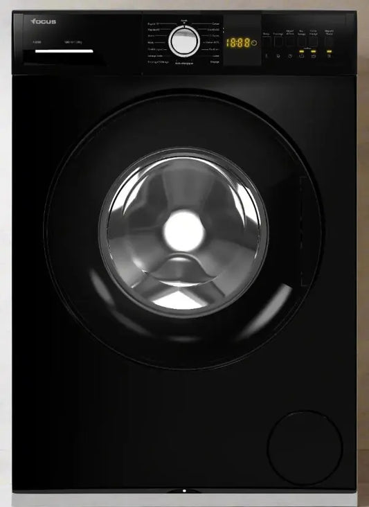 MACHINE A LAVER FRONTAL 8KG FOCUS F1208N- NOIR FOCUS