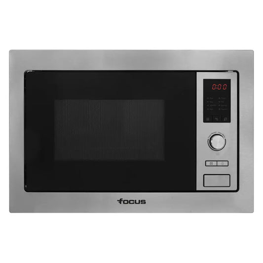 MICRO ONDE ENCASTRABLE 25 LITRES AVEC AFFICHEUR FOCUS F25X - INOX FOCUS