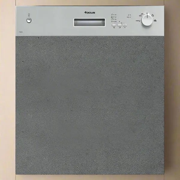 LAVE VAISSELLE SEMI-ENCASTRABLE 12 COUVERTS 4 PROG FOCUS F500X- INOX FOCUS
