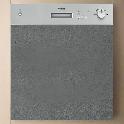 LAVE VAISSELLE SEMI-ENCASTRABLE 12 COUVERTS 4 PROG FOCUS F500X- INOX FOCUS