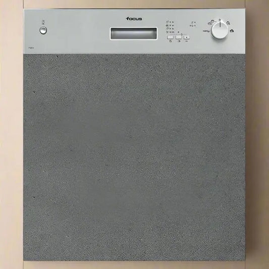 LAVE VAISSELLE SEMI-ENCASTRABLE 12 COUVERTS 4 PROG FOCUS F500X- INOX FOCUS
