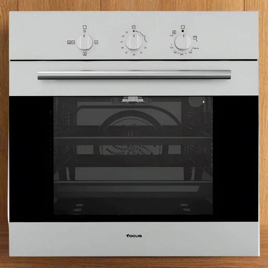 FOUR ENCASTRABLE GAZ/GAZ VENTILE 7 PROGRAMMES FOCUS F536X - INOX FOCUS