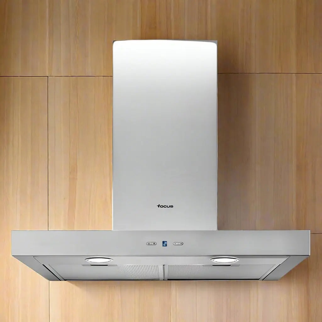 HOTTE DECORATIVE 60CM FOCUS F618X - INOX FOCUS