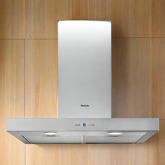 HOTTE DECORATIVE 60CM FOCUS F618X - INOX FOCUS
