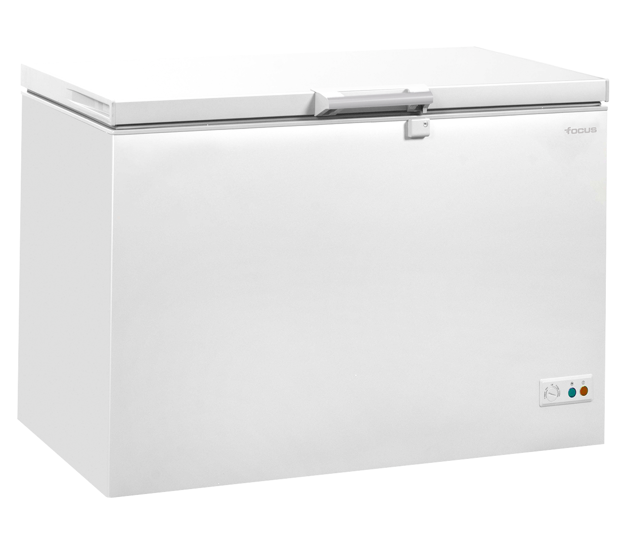 CONGELATEUR HORIZONTALE FOCUS 300 LITRES DUAL COOL BLANC FC3001W