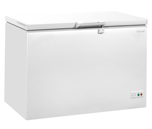 CONGELATEUR HORIZONTALE FOCUS 300 LITRES DUAL COOL BLANC FC3001W