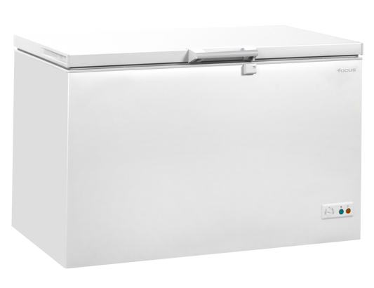 CONGELATEUR HORIZONTALE FOCUS 400 LITRES DUAL COOL BLANC FC4001W