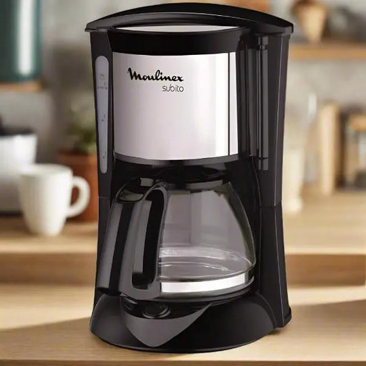 CAFETIERE ELECTRIQUE MOULINEX SUBITO 1 LITRES 6 TASSES -VNOIR MOULINEX