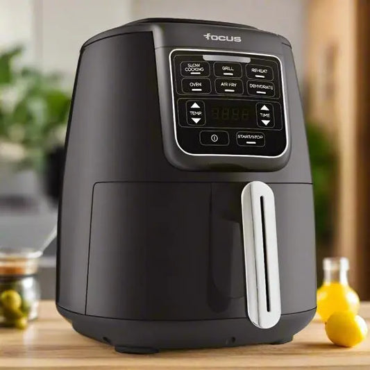 FRITEUSE SANS HUILE 4 LITRES FOCUS FM3601X - NOIR&SILVER FOCUS
