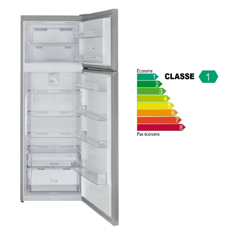 REFRIFERATEUR 2 PORTES TELEFUNKEN 496 LITRES NOFROST FRIG483I - INOX TELEFUNKEN
