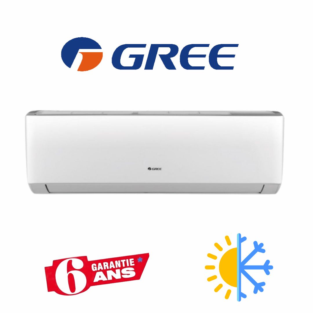 CLIMATISEUR GREE 9000 BTU CHAUD ET FROID TROPICALISE