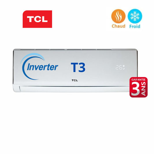 CLIMATISEUR TCL INVERTER 18000 BTU CHAUD & FROID TROPICALISE TAC-18 CHSA TPG11