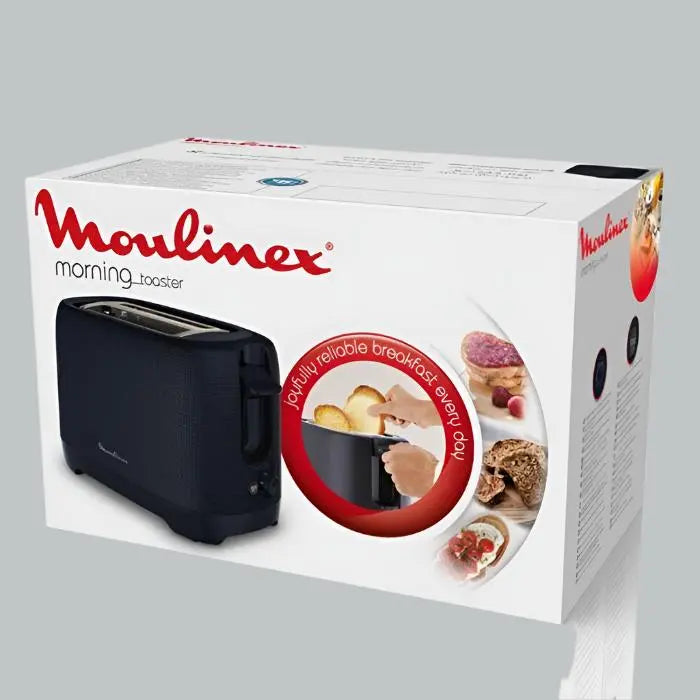 GRILLE PAIN MOULINEX MORNING 2 FENTES 850 W - NOIR MOULINEX
