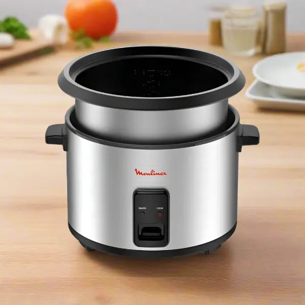CUISEUR A RIZ MOULINEX 1.8 LITRES 700W - CHROME MOULINEX