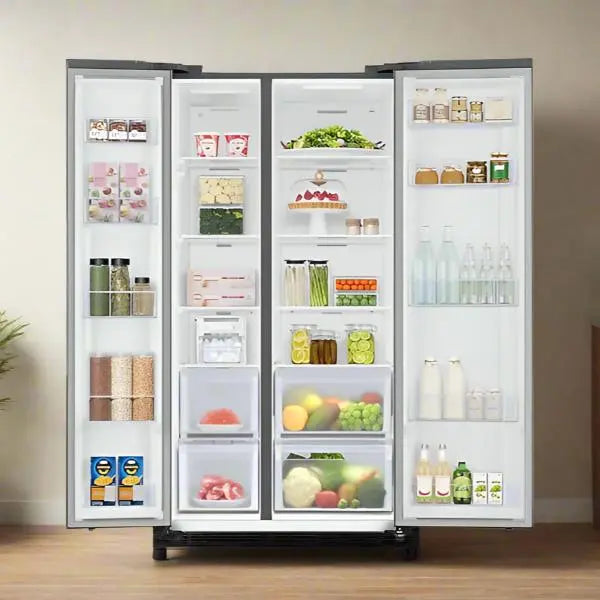 REFRIGERATEUR SIDE BY SIDE SAMSUNG RS66A8100S9 670 LITRES NOFROST - SILVER SAMSUNG