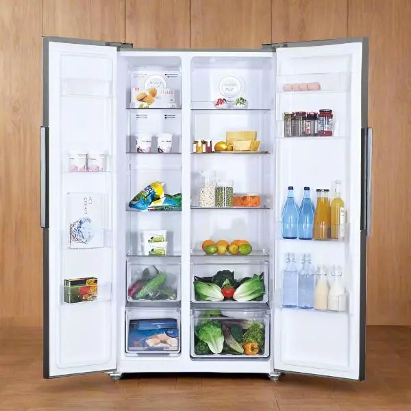 REFRIGERATEUR SIDE BY SIDE CANDY CHSVN174X 521 LITRES 2 PORTES NOFROST - INOX CANDY