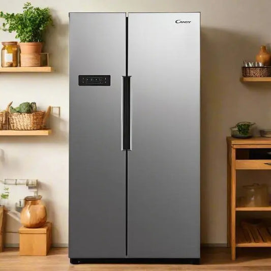 REFRIGERATEUR SIDE BY SIDE CANDY CHSVN174X 521 LITRES 2 PORTES NOFROST - INOX CANDY