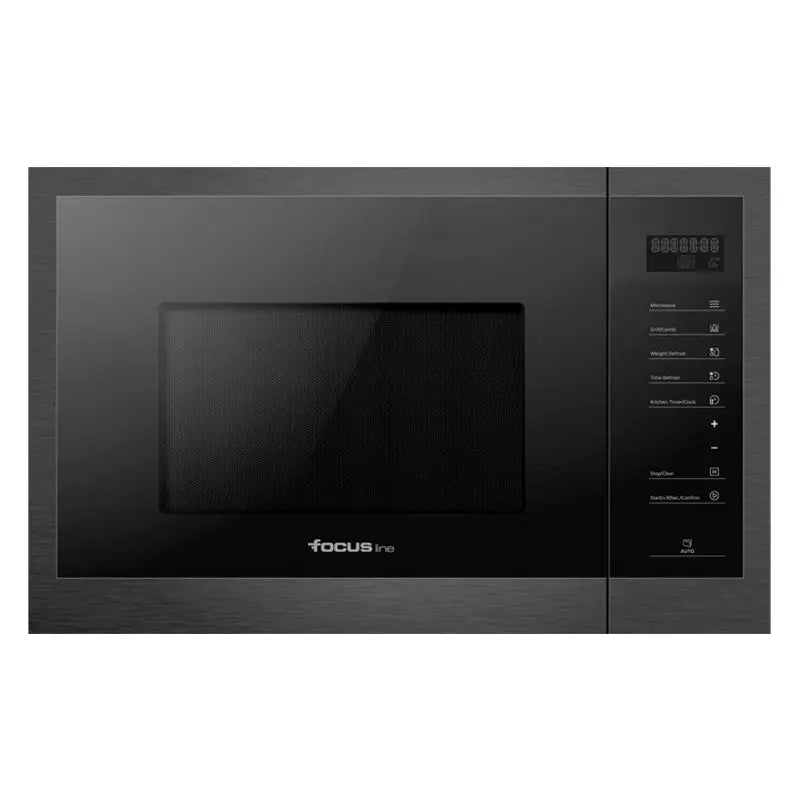MICRO ONDE ENCASTRABLE 25 LITRES TACTILE FOCUS LINE SMAT30- DARK INOX FOCUS