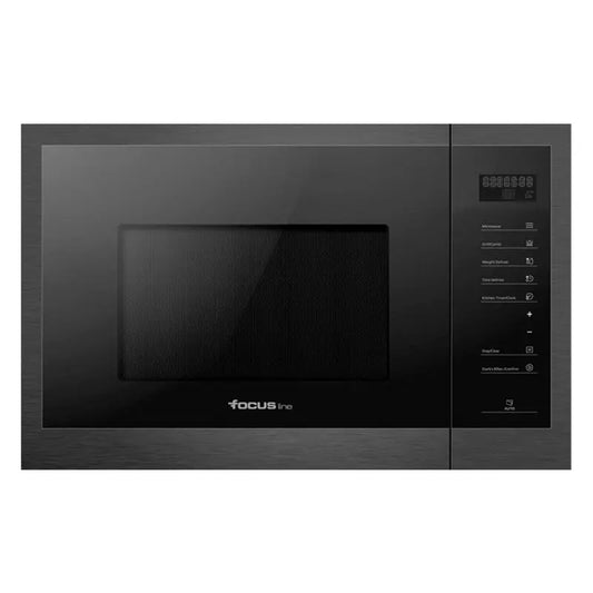 MICRO ONDE ENCASTRABLE 25 LITRES TACTILE FOCUS LINE SMAT30- DARK INOX FOCUS