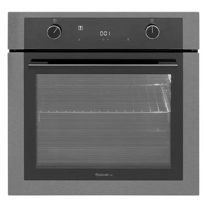 FOUR MULTIFONCTION 9 PROGRAMMES AVEC AFFICHEUR FOCUS LINE SOFT56 - DARK INOX FOCUS