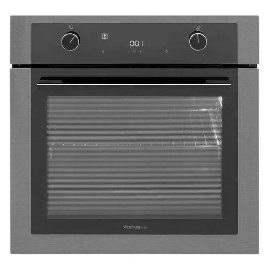 FOUR MULTIFONCTION 9 PROGRAMMES AVEC AFFICHEUR FOCUS LINE SOFT56 - DARK INOX FOCUS