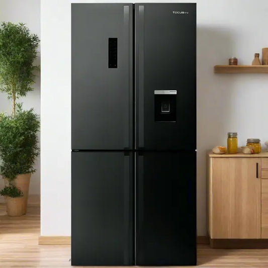 REFRIGERATEUR SIDE BY SIDE FOCUS AVEC AFFICHEUR 620 LITRES SMART6400 - DARK INOX FOCUS