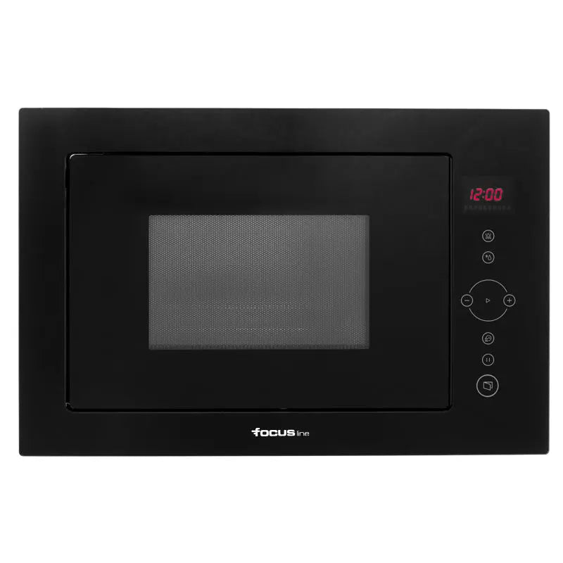 MICRO ONDE ENCASTRABLE 25 LITRES TACTILE FOCUS LINE SOFT40- VITRO NOIR FOCUS