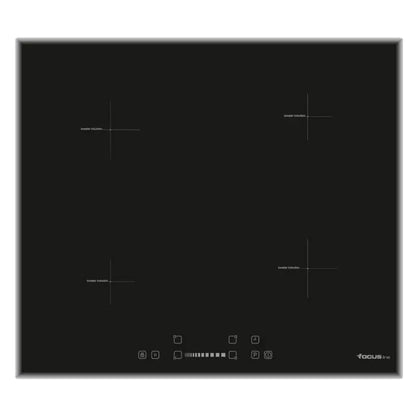 PLAQUE DE CUISSON 4 FEUX VITRO INDUCTION 60CM FOCUS LINE TORNADO - NOIR FOCUS