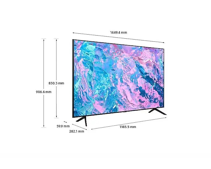 TV SAMSUNG 65" SMART CRYSTAL ULTRA HD 4K UA65DU7000- 2 ANS GARANTIE SAMSUNG