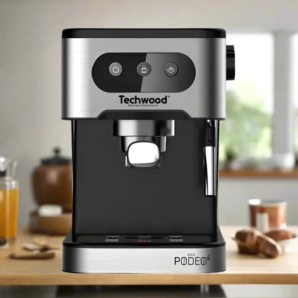 CAFETIERE EXPRESSO & NESPRESSO 20 BARS TECHWOOD TCA156EXN TECHWOOD