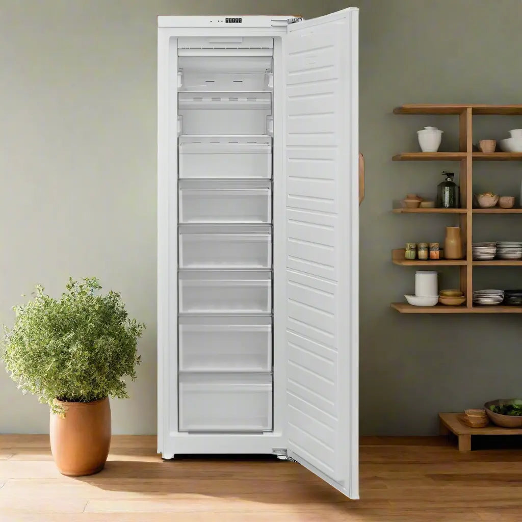 CONGELATEUR VERTICAL TELEFUNKEN 221 LITRES NOFROST ENCASTRABLE FRIG-2791E TELEFUNKEN