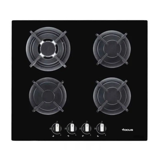 PLAQUE DE CUISSON 4 FEUX 60CM FONTE FOCUS F415B - VITRO NOIR FOCUS