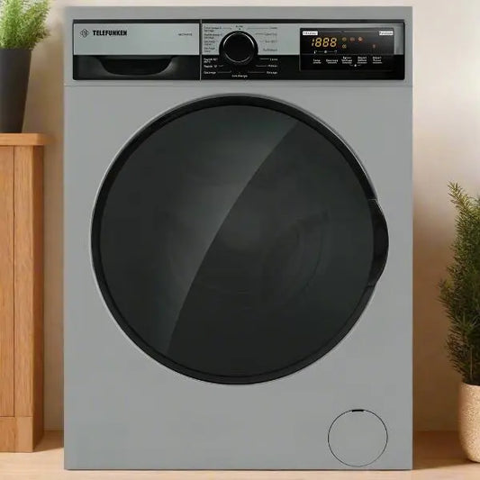 MACHINE A LAVER LAVANTE SECHANTE TELEFUNKEN 9KG/6KG WD1461S - SILVER TELEFUNKEN