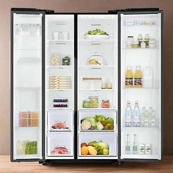 REFRIGERATEUR SIDE BY SIDE SAMSUNG RS68A8820B1 652 LITRES NOFROST - NOIR SAMSUNG