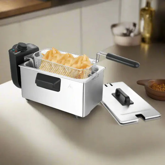 FRITEUSE INOX 3 LITRES TECHWOOD TFR304 - INOX TECHWOOD
